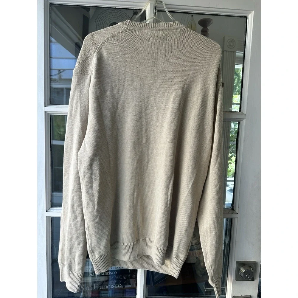 Vintage David Taylor Sweater Size Large Grey‎ Crewneck Pullover Classic USA 90s
